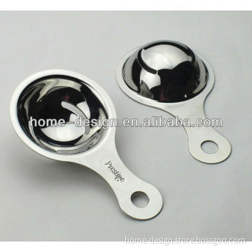 Stainless steel egg separator